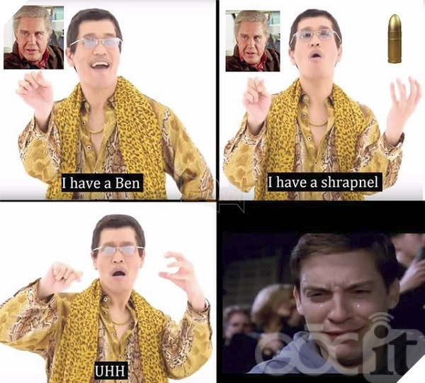 Đau cả bụng với cả đống ảnh chế từ ông chú trong ca khúc Apple Pen 4