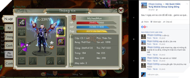 Kiếm Tung Mobile thực sự quá vui khi nhiều người “trần như nhộng” chỉ sau một ngày ra mắt