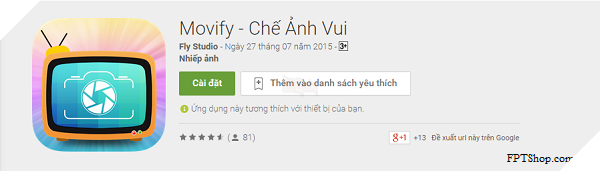 Lên sóng với ứng dụng Movify