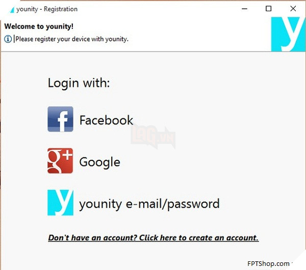 Hướng dẫn cài đặt ứng dụng Younity