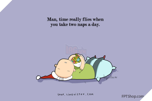 Những hình ảnh vui mà chỉ những người thích ngủ mới hiểu