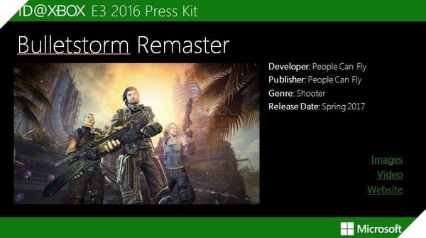 Hé lộ phiên bản Remaster của Bulletstorm