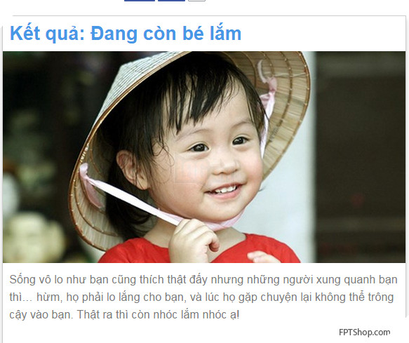 Ứng dụng Bạn đã thực sự trưởng thành hay chưa