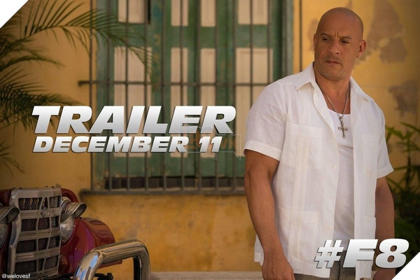 TIết lộ ngày ra mắt Trailer đầu tiên của Fast & Furious 8