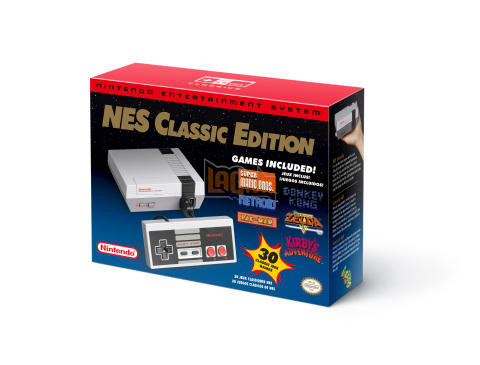 Chi tiết máy chơi game NES phiên bản Classic Edition của Nitendo