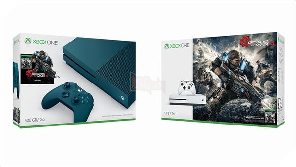 Các gói Gears of War 4 Xbox One S lộ diện