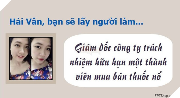 Thư giãn với ứng dụng vui nửa kia của bạn làm nghề gì
