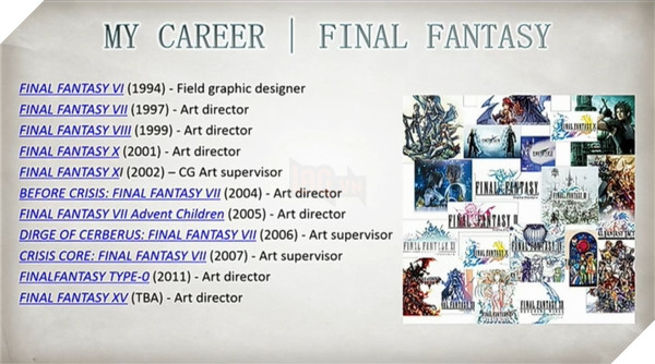 Đạo diễn mỹ thuật Final Fantasy XV rời Square Enix sau 24 năm cống hiến