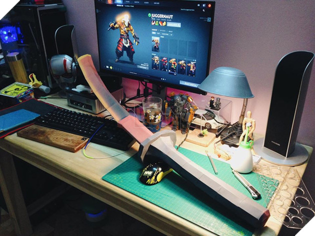 Cộng đồng DOTA 2 Việt “phát sốt” với thú chơi mô hình giấy - papercraft