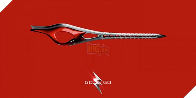 
Tạo hình mới của kiếm Power Rangers
