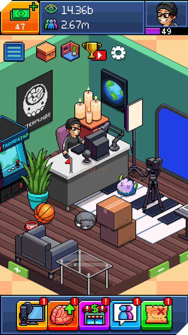 Dùng mánh hack thời gian Pewdiepie's Tuber Simulator, hàng loạt game thủ Việt bị ban account