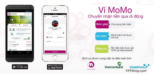 Ưu điểm ứng dụng thanh toán trên di động MoMo