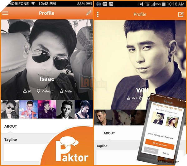 Sử dụng Ứng dụng kết bạn Paktor giúp cuộc sống thêm hương vị, màu sắc