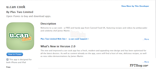 Ứng dụng u. can cook