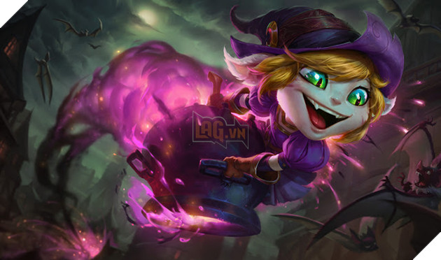 LMHT: Hình ảnh chi tiết của bộ ba trang phục Halloween Morgana - Teemo - Tristana 11