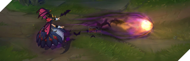 LMHT: Hình ảnh chi tiết của bộ ba trang phục Halloween Morgana - Teemo - Tristana 5