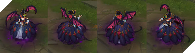 LMHT: Hình ảnh chi tiết của bộ ba trang phục Halloween Morgana - Teemo - Tristana 3