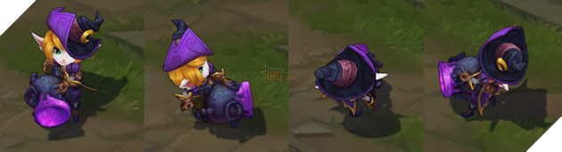 LMHT: Hình ảnh chi tiết của bộ ba trang phục Halloween Morgana - Teemo - Tristana 14