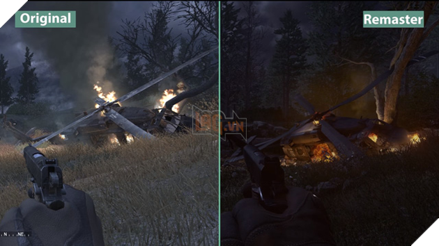 Bất ngờ vì Call of Duty: Modern Warfare Remastered được làm lại quá đẹp so với phiên bản cũ
