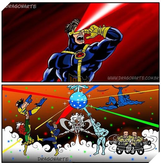 5. Trường học X-men, ngày học đêm quẩy.