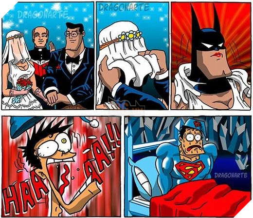 9. Thật ra Lois Lane chính là người dơi.