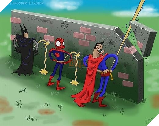 11. Bảo sao chính quyền ghét bọn siêu nhân, đã đái bậy còn đái nát cả tường.