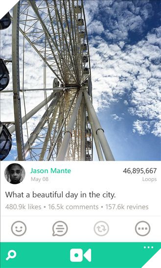 Vine-tren-Windows-Phone