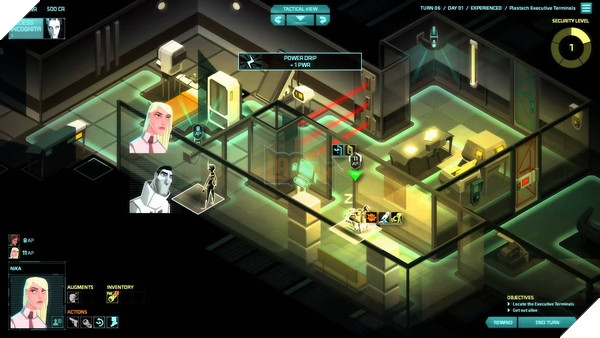 Tựa game hành động bí mật theo lượt Invisible Inc. ra mắt trên iPad