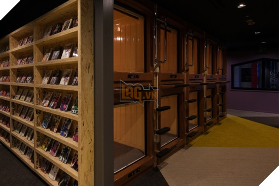 Choáng với phòng internet kiêm nhà nghỉ như khách sạn 5 sao ở Nhật Bản