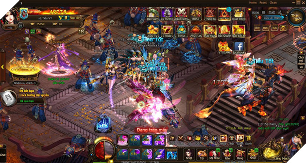 
Hoạt động hàng ngày trải dài cho phép người chơi tham gia thật thoải mái
