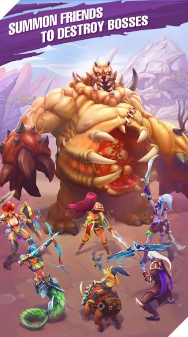 Juggernaut Champions - Game RPG-Clicker thế hệ mới tuyệt hay trên Android