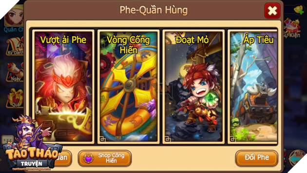 Quốc Chiến và Công Thành là 2 sự kiện PVP lớn được trông đợi trong Tào Tháo Truyện Mobile