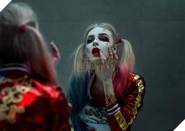 Giật mình với cosplay cô nàng Harley Quinn giống y hệt như trong phim