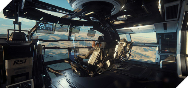 Star Citizen tiếp tục phô diễn đồ họa, xứng đáng là game online khám phá vũ trụ đẹp nhất thế giới