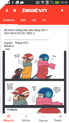 Tải về BeatVn - Hóng phốt nhanh nhất cho Android. 