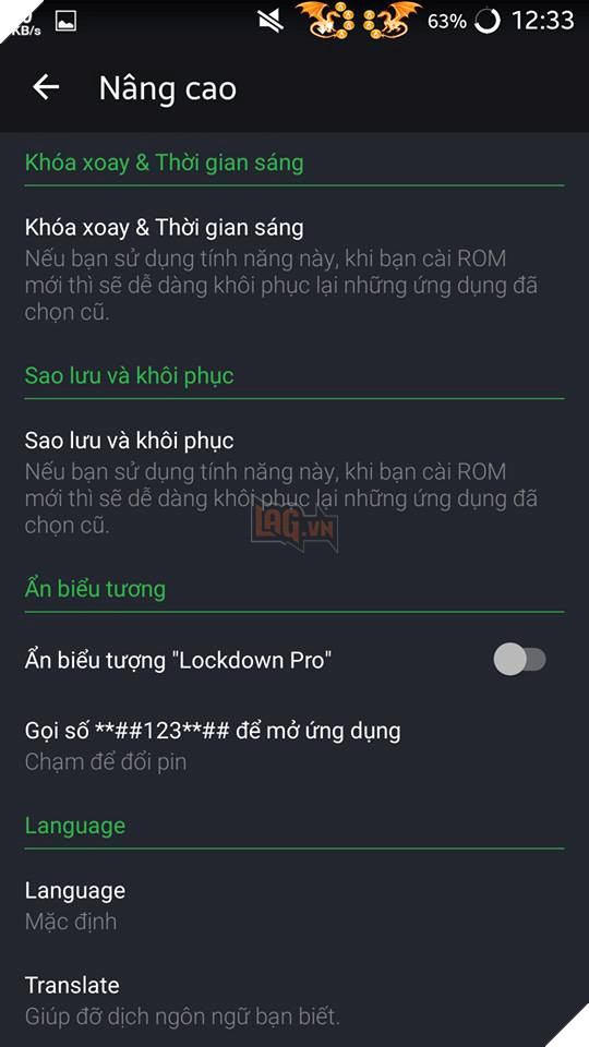 Tải Lockdown cho Android - Bảo mật riêng tư cho điện thoại thông minh 4