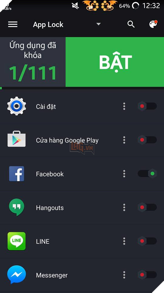Tải Lockdown cho Android - Bảo mật riêng tư cho điện thoại thông minh 2