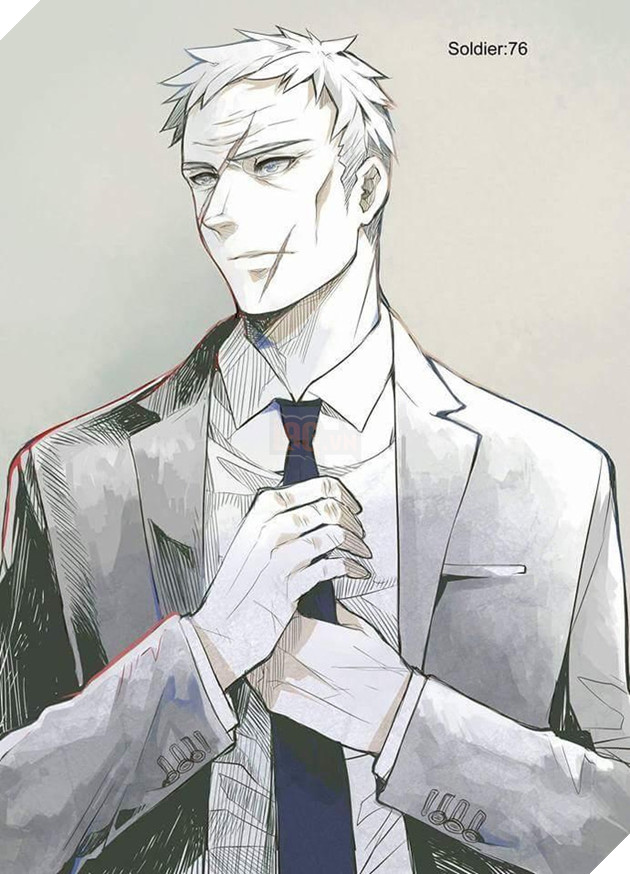 
Nghiêm túc, trịnh trọng với Soldier 76.
