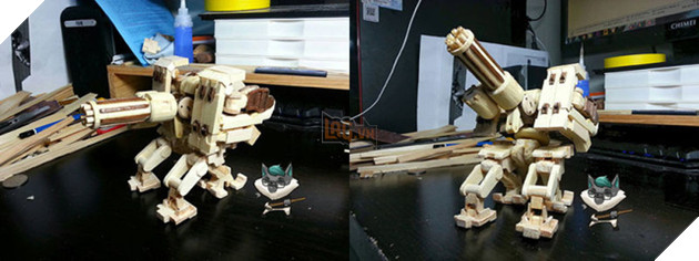 Chiêm ngưỡng mô hình Overwatch vừa đẹp, lại vừa biến hình được như game