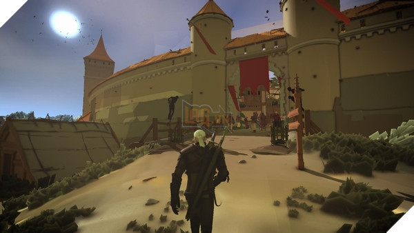 Mod Witcher 3 làm đồ họa game như ... một tựa game 3DS 4