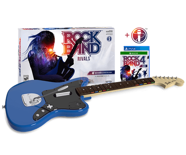 Bản mở rộng Rivals của Rock Band 4 ra mắt bên cạnh cây guitar mới
