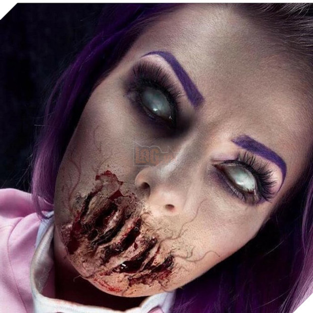 Muốn nổi nhất Halloween năm nay, hãy trang điểm như cô gái này - Ảnh 4.