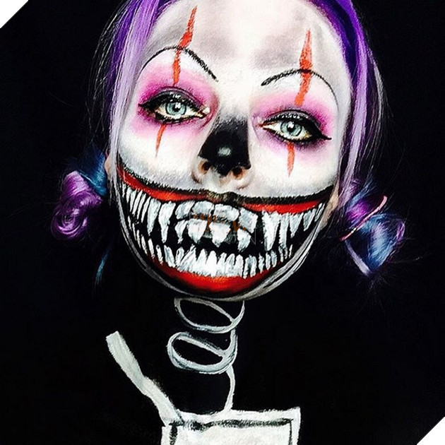 Muốn nổi nhất Halloween năm nay, hãy trang điểm như cô gái này - Ảnh 9.