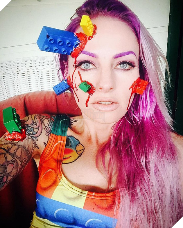 Muốn nổi nhất Halloween năm nay, hãy trang điểm như cô gái này - Ảnh 15.