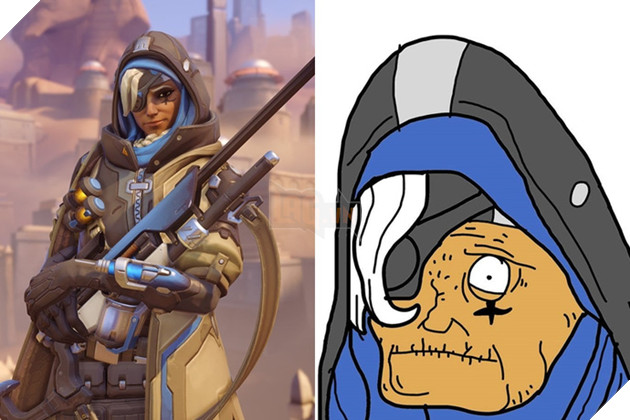 Rớt hàm với phiên bản "đục khoét" của các hero Overwatch