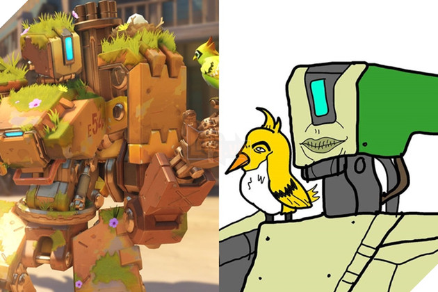 Rớt hàm với phiên bản "đục khoét" của các hero Overwatch