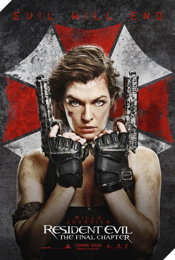 Milla Jovovich trở lại với phần cuối cùng của Resident Evil.