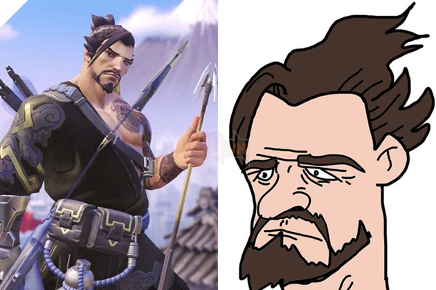 Rớt hàm với phiên bản "đục khoét" của các hero Overwatch