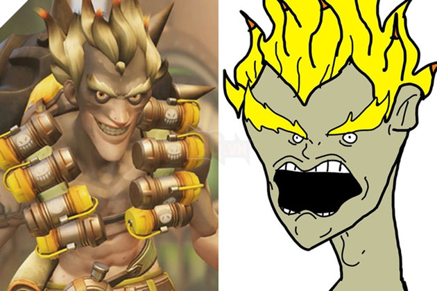 Rớt hàm với phiên bản "đục khoét" của các hero Overwatch