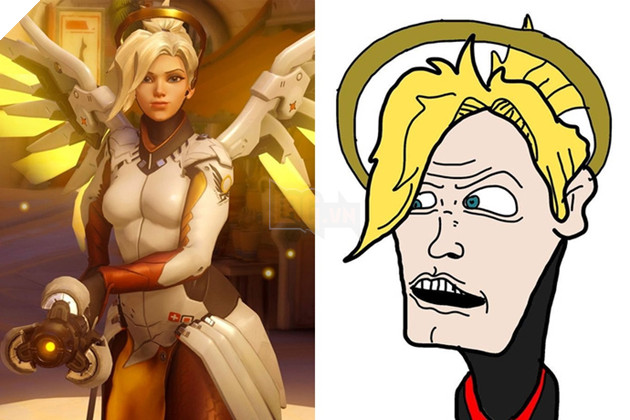 Rớt hàm với phiên bản "đục khoét" của các hero Overwatch